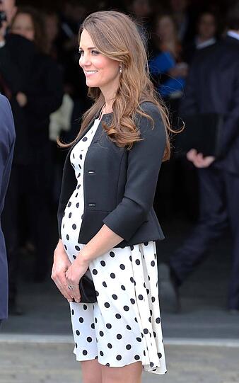 So schön schwanger: Kate am 26. April 2013.