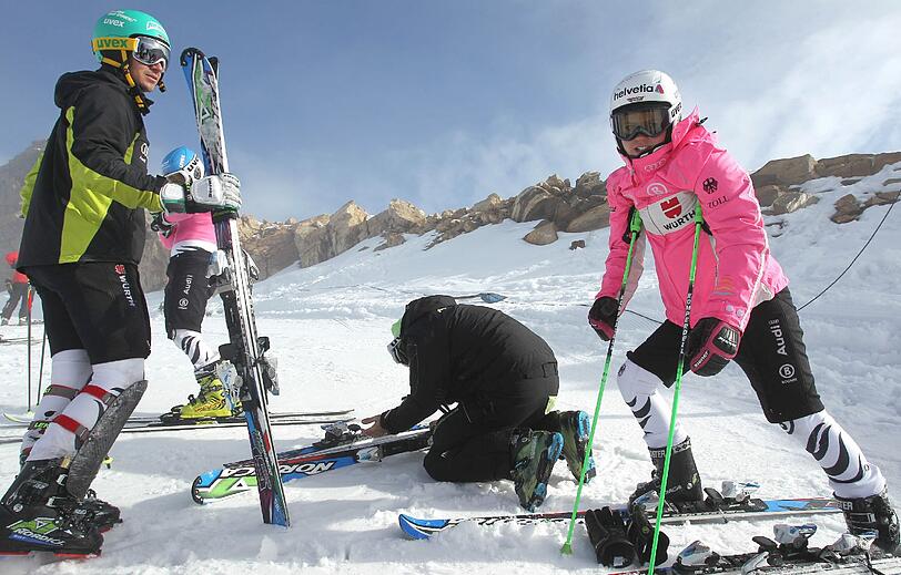 Nach dem Karriere-ende von Maria Höfl-Riesch ruhen die Hoffnungen der Alpinen vor allem auf diesen beiden: Viktoria Rebensburg und Felix Neureuther.