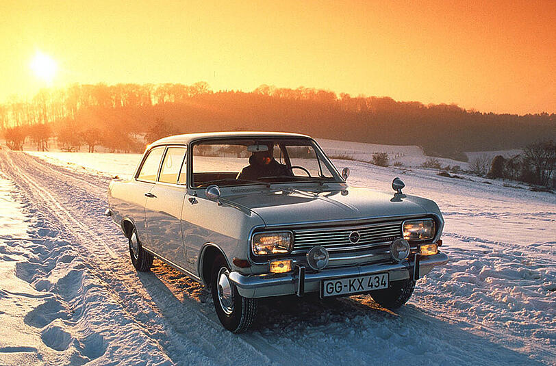 Der Opel "Rekord" war bis in die 80er hinein im Modellprogramm.