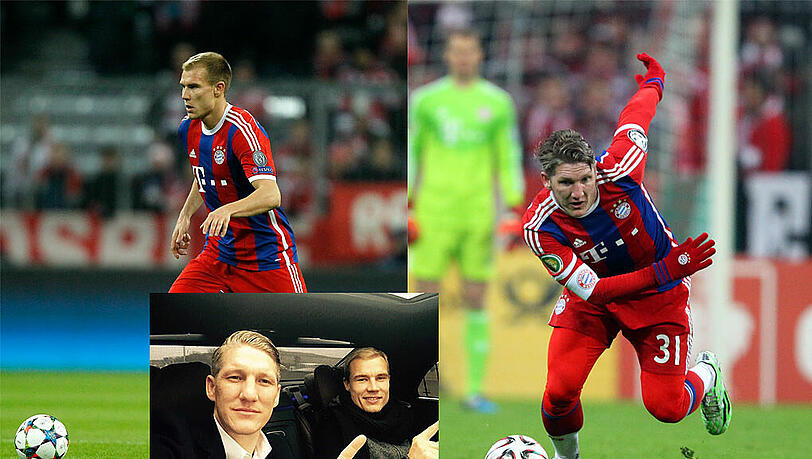 Nach 885 Tagen Leidenszeit wieder beim Nationalteam dabei: Holger Badstuber.
Erster Auftritt in der Nationalmannschaft seit dem WM-Finale: Bastian Schweinsteiger. Nach 885 Tagen Leidenszeit wieder beim Nationalteam dabei: Holger Badstuber.
Erster Auftritt in der Nationalmannschaft seit dem WM-Finale: Bastian Schweinsteiger.