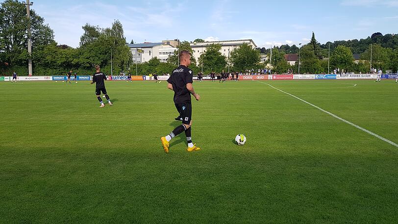 Die Bilder vom Testspiel der Löwen in Landshut.