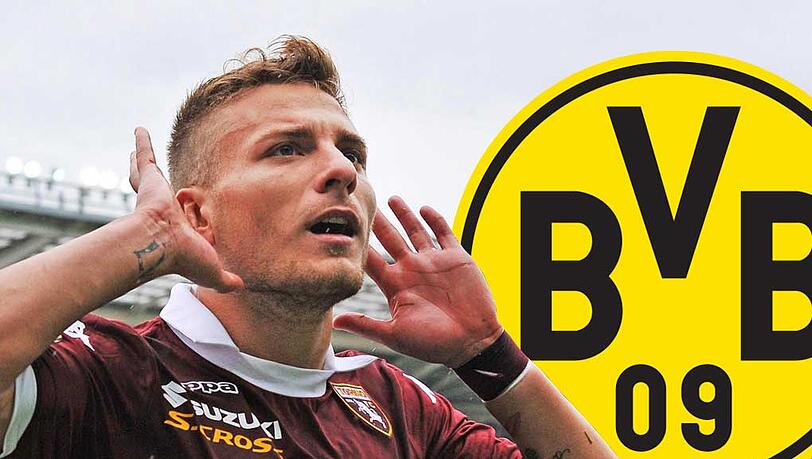 Ciro Immobile soll laut Gazetta dello Sport am 2. Juni bei Borussia Dortmund unterschreiben. Ciro Immobile soll laut Gazetta dello Sport am 2. Juni bei Borussia Dortmund unterschreiben.
