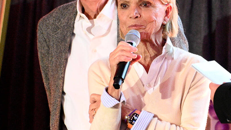 Uschi Glas und ihr Ehemann Dieter Hermann im November 2025.