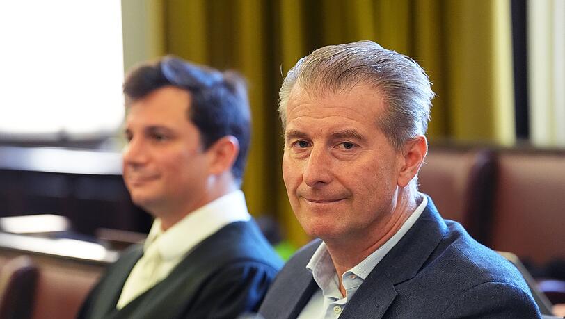 Stephan Hensel, der Ex-Mann von Christina Block, schildert als Zeuge vor dem Landgericht Hamburg Details der Kindesentführung in der Silvesternacht 2023/24.