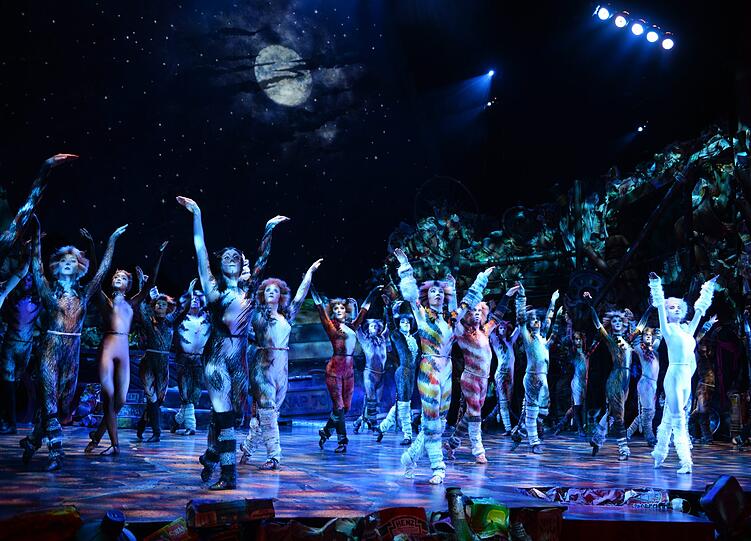 "Cats" im Deutschen Theater.