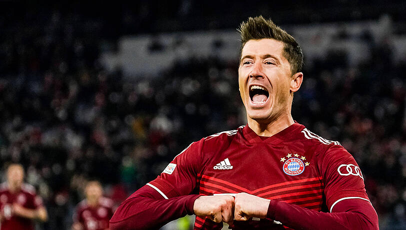 Liebäugelt mit einem Wechsel zum FC Barcelona: Bayerns Tormaschine Robert Lewandowski