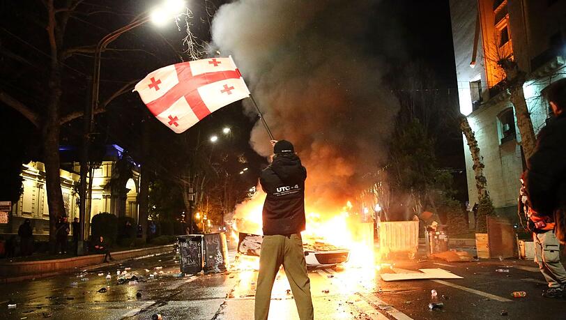 Das Gesetzesvorhaben hatte in Georgien zu heftigem Widerstand geführt.