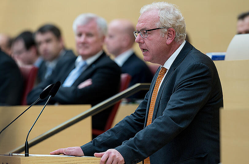 Schimpft auf die Opposition: CSU-Fraktionschef Thomas Kreuzer.