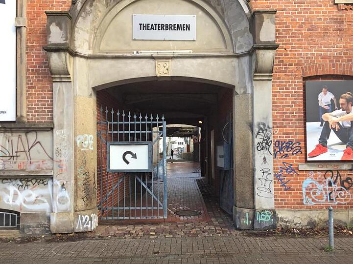 Der Ort des Angriffs in Bremen.