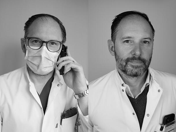 Dr. med. Michael Dommasch (42), Ärztlicher Leiter der Notaufnahme. Dr. med. Michael Dommasch (42), Ärztlicher Leiter der Notaufnahme.