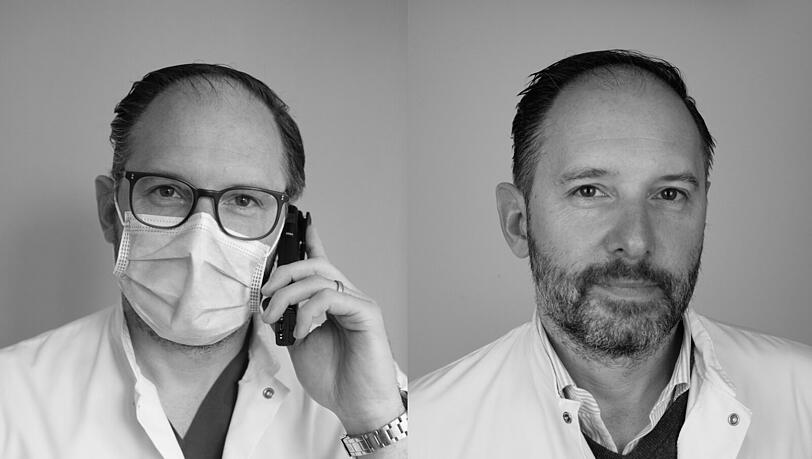 Dr. med. Michael Dommasch (42), Ärztlicher Leiter der Notaufnahme.