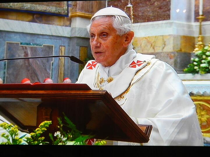 Eine bayerische Delegation besucht den Papst und gratuliert zum Geburtstag. Die AZ war für Sie in Rom. Die Bilder.