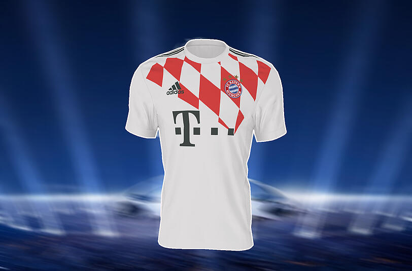 Fans entwerfen Designs für ein Bayern-Trikot: Eines dieser Leiberl wird das Champions-League-Trikot 2017/2018 des Rekordmeisters.