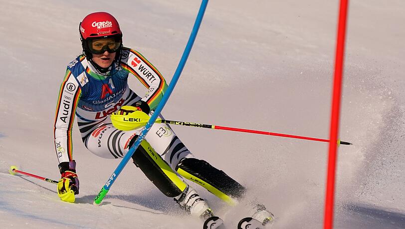 Lena Dürr belegte beim Slalom in Lienz den zweiten Platz.