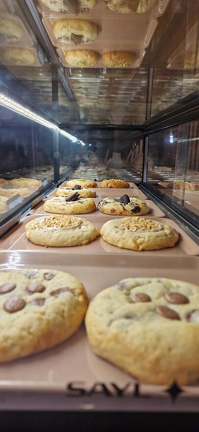 Amerikanische Cookies und Keksteig zum Löffeln: Das "Dapkies" bietet Zucker in vielen Variationen.
