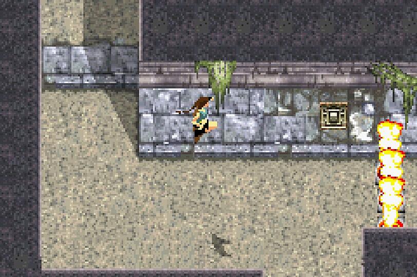 Laras dritter Handheld-Trip kommt 2002 vom franz&ouml;sischen Hersteller Ubisoft und erscheint auf Game Boy Advance: "The Prophecy" zeigt die Heldin von schr&auml;g oben und nimmt damit ihre sp&auml;teren Action-Abenteuer in "The Guardian of Light" vorweg.