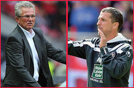 Jupp Heynckes und Marco Kurz