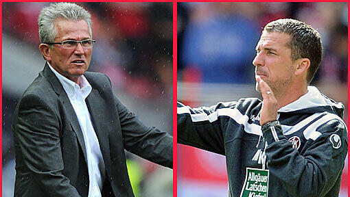 Jupp Heynckes und Marco Kurz Jupp Heynckes und Marco Kurz