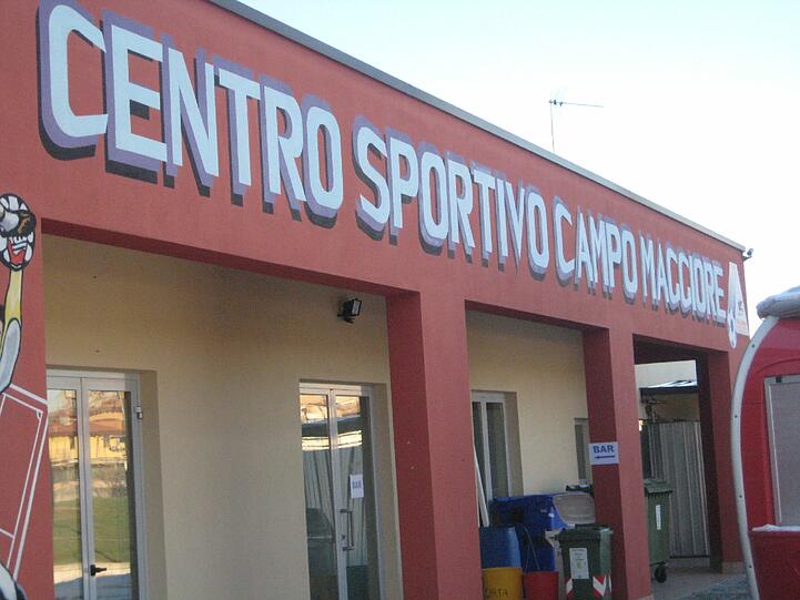 Die Anlage für die ersten Trainingseinheiten.