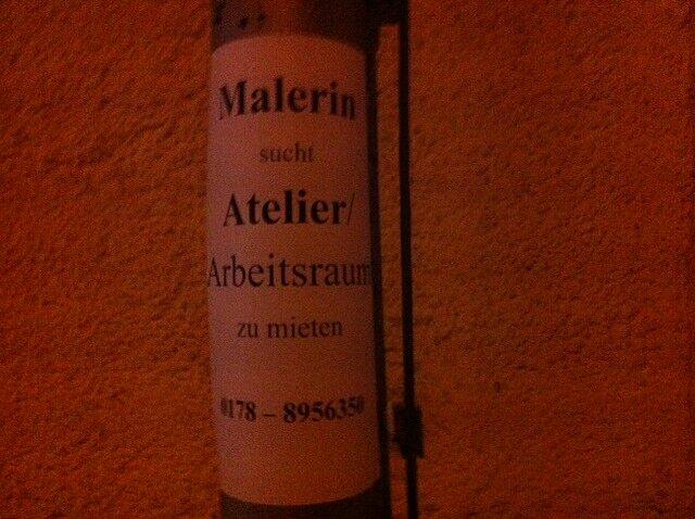 Gesuch am Pfosten