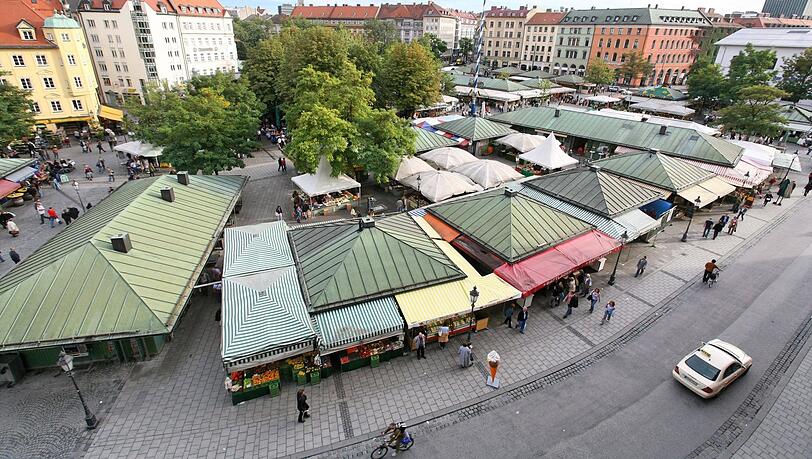 Der Viktualienmarkt, Münchens gute Stube, ist zum Unruheherd geworden.