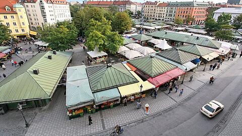 Der Viktualienmarkt, Münchens gute Stube, ist zum Unruheherd geworden.