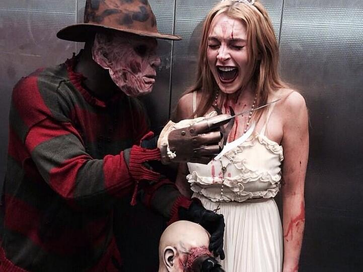 Lindsay Lohan und Boxer Floyd Mayweather hatten an Halloween zusammen einen Auftritt