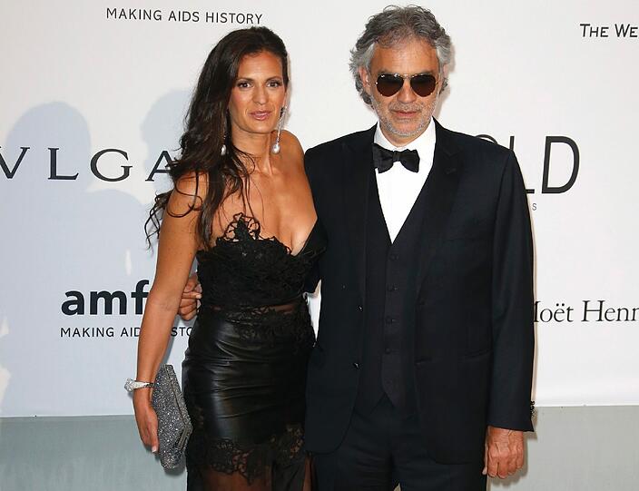Andrea Bocelli und Ehefrau Veronica Berti