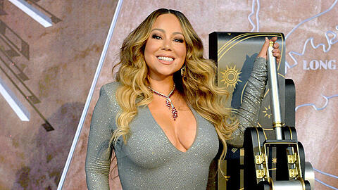 US-Star Mariah Carey lässt zum Jubiläum ihres Weihnachtshits "All I Want For Christmas Is You" das Empire State Building erstrahlen
