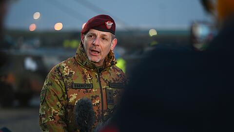 Der italienische General Nicola Mandolesi sieht die Nato geeint und einsatzbereit.