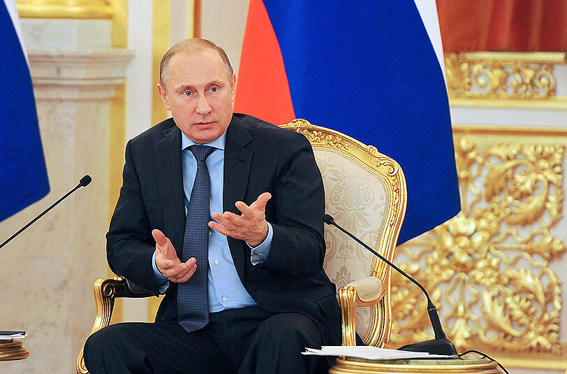Putin: "Für Russland hat die Krim (...) große zivilisatorische und sakrale Bedeutung. So wie der Tempelberg in Jerusalem für die, die sich zum Islam oder zum Judentum bekennen."