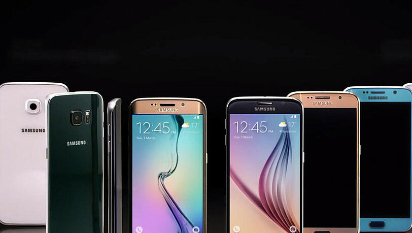Das sind die guten Stücke: Das Galaxy S6 und das S6 Edge werden ab dem 10. April in den Läden liegen Das sind die guten Stücke: Das Galaxy S6 und das S6 Edge werden ab dem 10. April in den Läden liegen