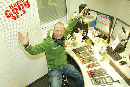 Mike Thiel im Studio