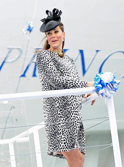 Die schwangere Catherine wird noch im Juli ihr erstes Kind auf die Welt bringen.
