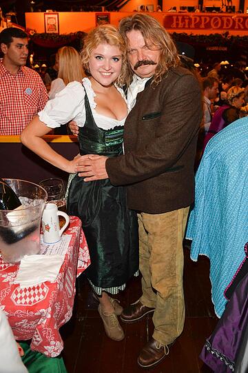 Leslie Mandoki und Tochter Lara.