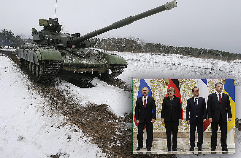 Die beim Ukraine-Gipfel in Minsk getroffenen Vereinbarungen sollen trotz des Bruchs der Waffenruhe weiter Bestand haben.