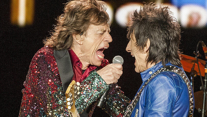 Das wollen die Leute immer noch sehen: Mick Jagger und Ronnie Wood von den Rolling Stones in Kanada Das wollen die Leute immer noch sehen: Mick Jagger und Ronnie Wood von den Rolling Stones in Kanada