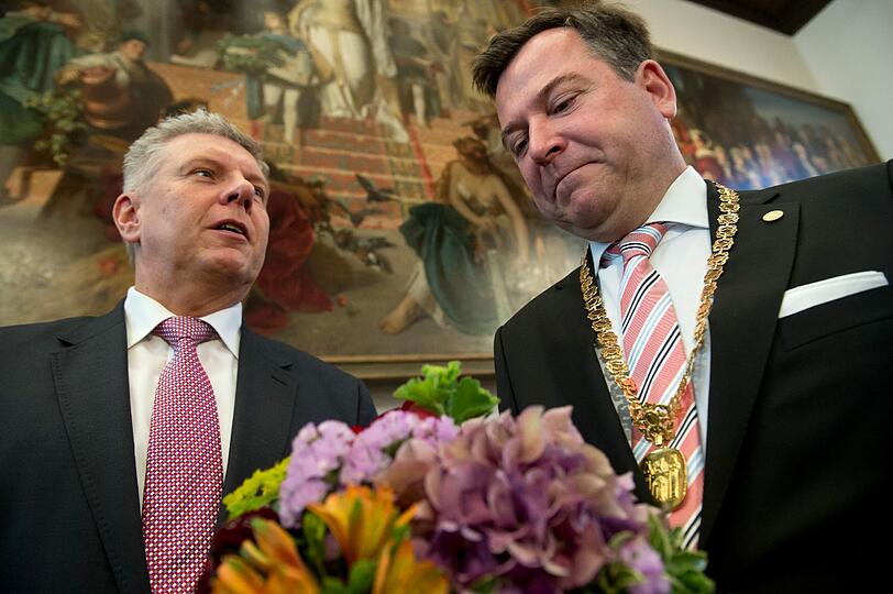 Sind gerade nicht sonderlich gut aufeinander zu sprechen: OB Dieter Reiter (links) und sein Stellvertreter Josef Schmid.