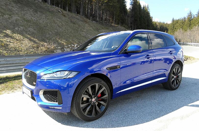 Platz 2: Der Jaguar F-Pace konserviert 67,3 Prozent der ursprünglich investierten Euros.