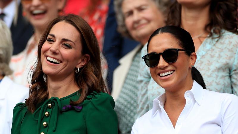 Die Herzoginnen Kate (l.) und Meghan. (Archivbild)
