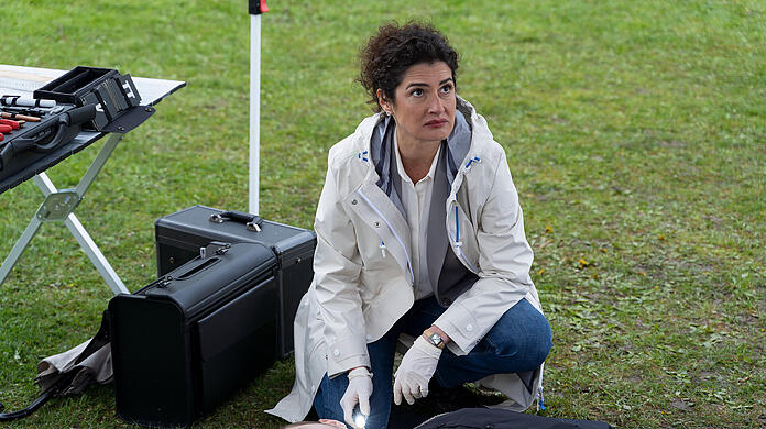 Anastasia Papadopoulou verkörpert bei den "Rosenheim-Cops" die Rechtsmedizinerin "Dr. Dimos"