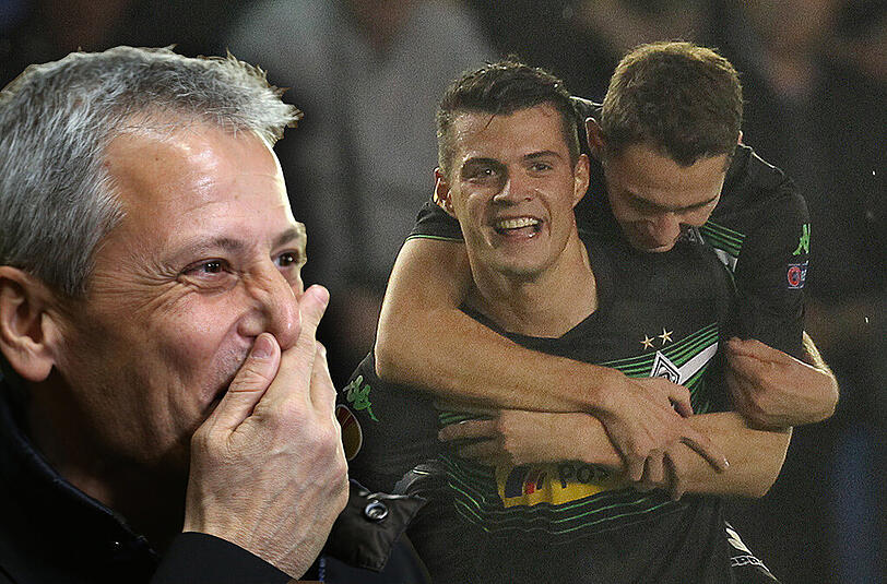 Xhaka wird Lucien Favre und Borussia Mönchengladbach noch länger erhalten bleiben.