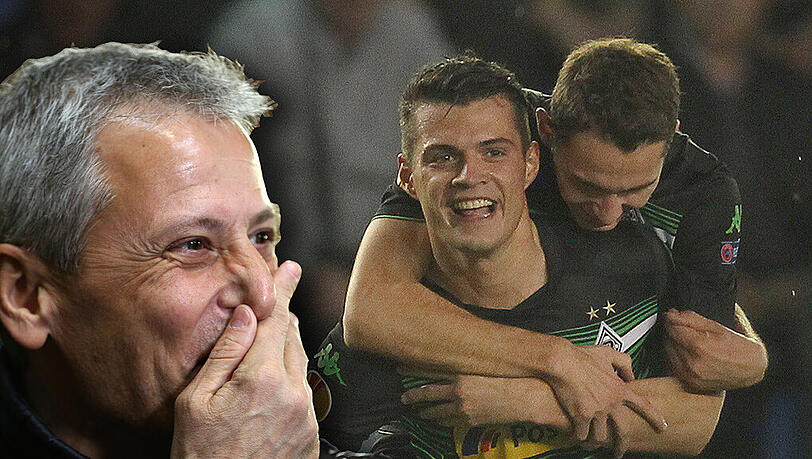 Xhaka wird Lucien Favre und Borussia Mönchengladbach noch länger erhalten bleiben. Xhaka wird Lucien Favre und Borussia Mönchengladbach noch länger erhalten bleiben.
