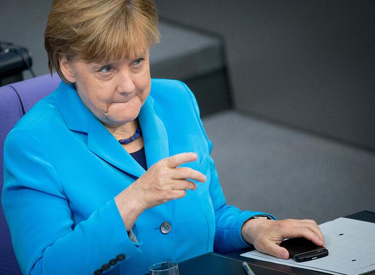Angela Merkel (CSU) lehnt die Forderung aus der CSU ab (Archivbild).