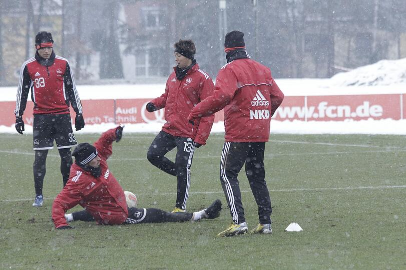 Dienstagtraining nach dem 2:2 gegen Hannover