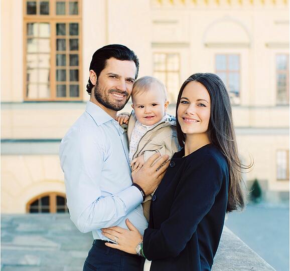 Werden im Herbst schon zu viert sein: Prinz Carl Philip, Alexander und die schwangere Sofia