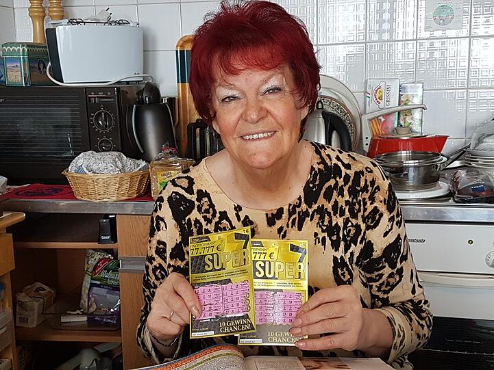 Uschi Tscherednitschenker: &bdquo;Der Gewinn war zwar nicht so hoch, ich habe mich trotzdem gefreut.&ldquo;