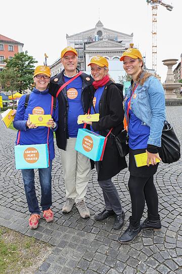 Dem durchwachsenen Wetter zum Trotz: Beim Gärtnerplatzfest hatten alle ihren Spaß.