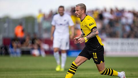Dortmunds Marco Reus war im Test gegen Westfalia Rhynern an den ersten drei Toren beteiligt.