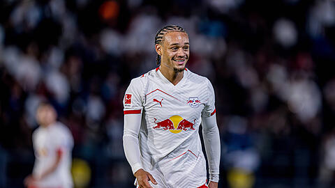 Leipzigs Xavi Simons ist erneut im Fokus des FC Bayern.